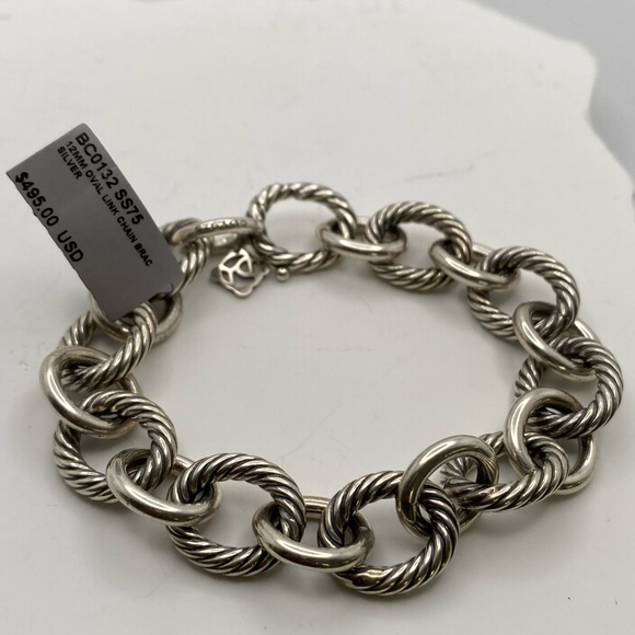 David yurman Oval Link Chain Bracelet in Sterling Silver - Picture 6 of 11
